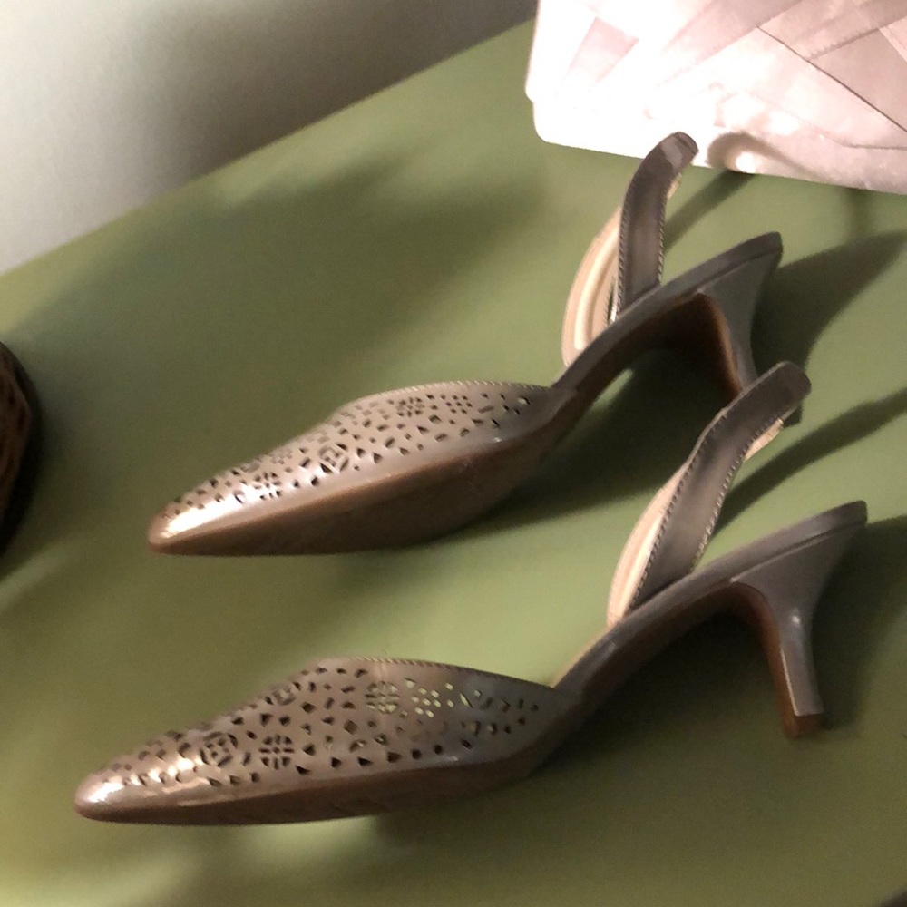Anne Klein Shoes and Clutch Bag